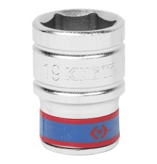 Головка торцевая стандартная шестигранная 1/2", 19 мм KING TONY 433519M Головка торцевая стандартная шестигранная 1/2", 19 мм KING TONY 433519M