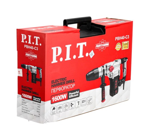 Перфоратор SDS-MAX сетевой P.I.T. PBH40-C3