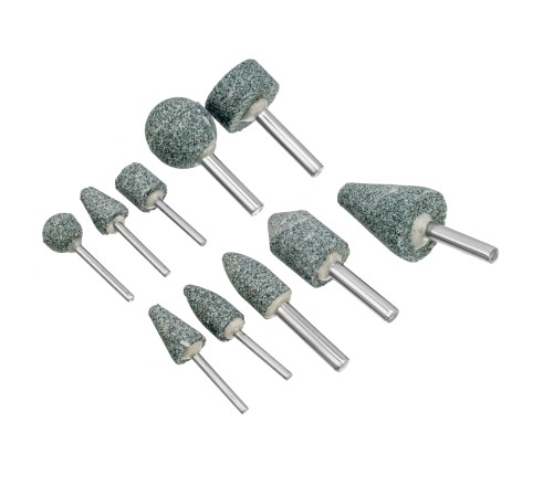 Набор шарошек для дрели (ПШМ), 10 шт Denzel