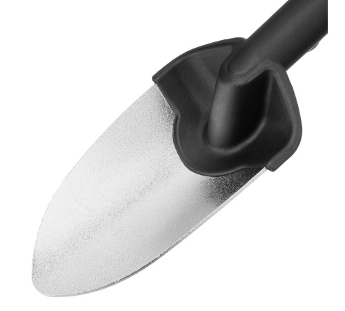 Совок посадочный широкий, 90х275 мм, стальной, полипропиленовая рукоятка, BASE Palisad