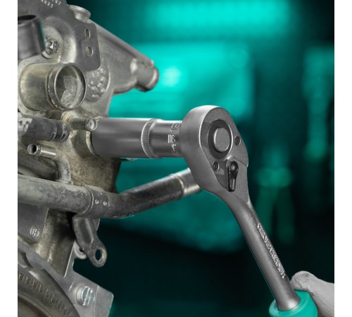 Головка торцевая удлиненная, 19 мм, шестигранная, CrV, под квадрат 1/2 Stels