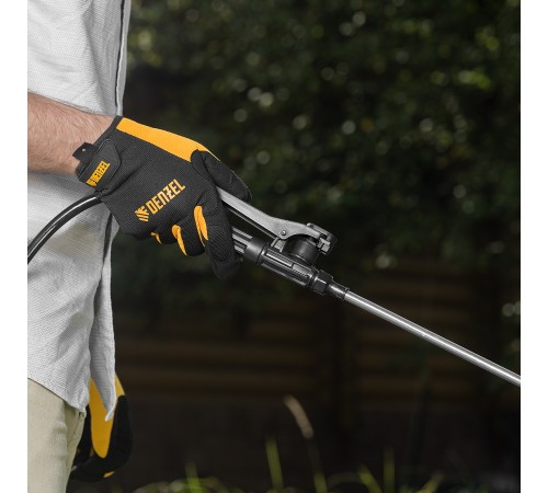 Опрыскиватель ранцевый аккумуляторный D-16LA, 16 л, щелочной акк., 12 В, 8 Ач// Denzel