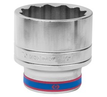Головка торцевая стандартная двенадцатигранная 1", 70 мм KING TONY 833070M