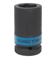 Головка торцевая ударная глубокая шестигранная 1", 35 мм KING TONY 843535M Головка торцевая ударная глубокая шестигранная 1", 35 мм KING TONY 843535M