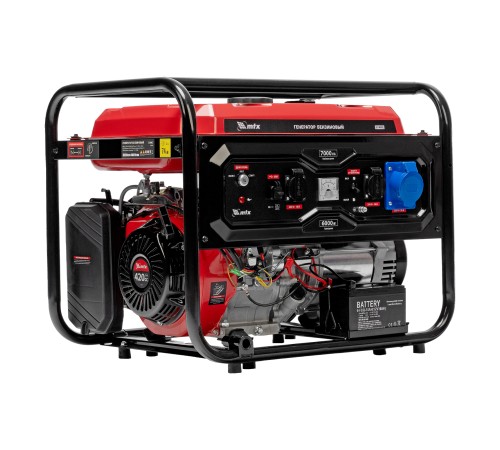 Генератор бензиновый RS-9000E, 7 кВт, 230В, электростартер MTX