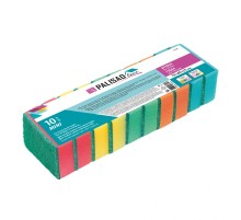 Губки для посуды Mini, 79 x 49 x 25 мм, 10 шт., Home Palisad Губки для посуды Mini, 79 x 49 x 25 мм, 10 шт., Home Palisad