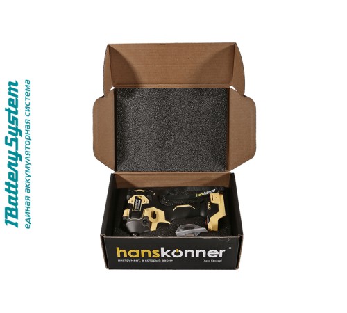 Аккумуляторный ударный гайковерт Hanskonner HCD20420BL 1BatterySystem