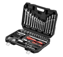Набор инструментов 89 предметов, CrV 1/2", 1/4" MTX