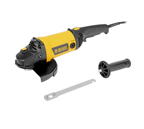 Углошлифовальная машина AGL230-2600, 2600 Вт, 230 мм, 6600 об/мин Denzel