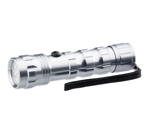 Фонарик светодиодный, алюминиевый корпус, влагозащищенный, 12 Led, 3 х ААА Stern
