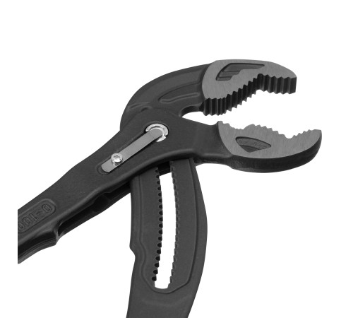 Клещи переставные, кнопочный механизм, обливные рукоятки, 400 мм Gross