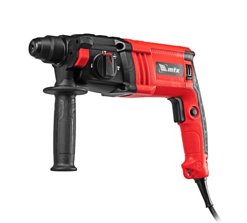 Перфоратор электрический MTX MRH-600-22, SDS-Plus, 600 Вт, 2,2 Дж, 3+1 режима Перфоратор электрический MTX MRH-600-22, SDS-Plus, 600 Вт, 2,2 Дж, 3+1 режима