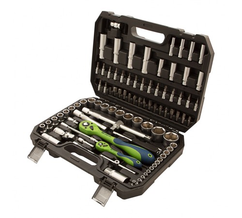 Набор инструментов 94 предмета, CrV, 1/2