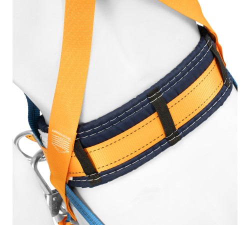 Удерживающая привязь УП IIЖ,с наплечными и набедренными лямками,А-строп из синтетической ленты Сибртех