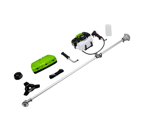 Триммер бензиновый ТС-2500Н, 43 см3, неразъемная штанга, состоит из 2 частей Сибртех