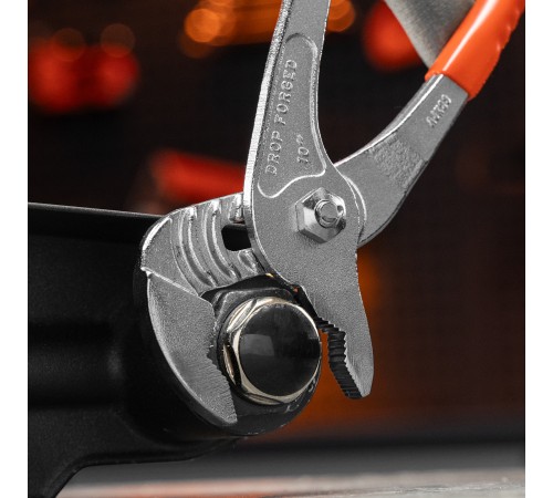 Клещи, 250 мм, переставные, рукоятки ПВХ Sparta