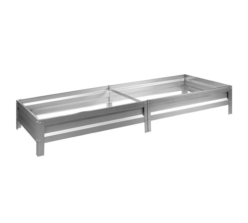Грядка оцинкованная, 0,65x4,0м, высота 0,2м, толщина 0,4мм, СОЮЗ Грядка оцинкованная, 0,65x4,0м, высота 0,2м, толщина 0,4мм, СОЮЗ