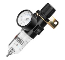 Фильтр-регулятор FR1500, 10 бар, 1500 л/мин, 1/4" Denzel