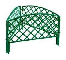 Забор декоративный "Сетка", 24 х 320 см, зеленый, Palisad