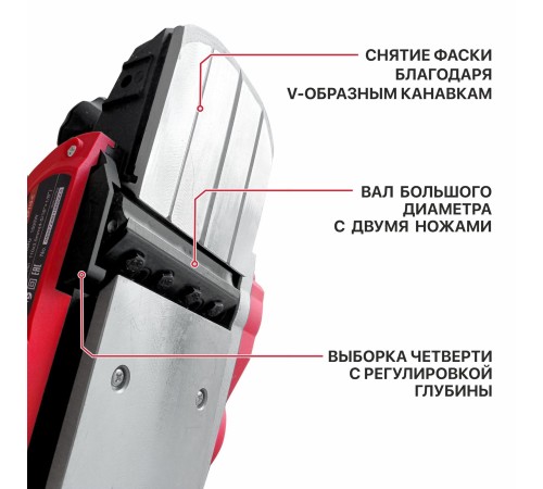 Рубанок сетевой P.I.T. PEP110-C