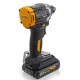 RUNTEC RT-ED232 Винтоверт-гайковерт ударный аккумуляторный RUNTEC PRO HEX 1/4", квадрат 1/2", 20В, 2*2Ач, 230Нм