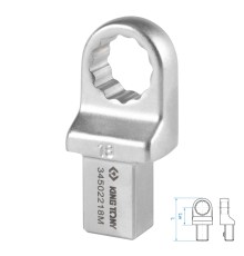 Насадка накидная серии "FIT", 18 мм, 14х18 мм KING TONY 34502218M