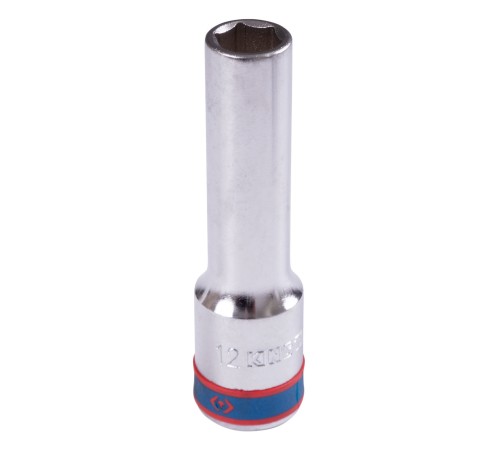 Головка торцевая глубокая шестигранная 1/2", 12 мм KING TONY 424512M Головка торцевая глубокая шестигранная 1/2", 12 мм KING TONY 424512M
