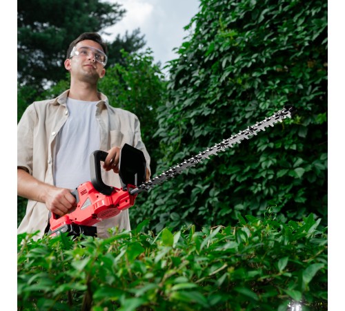 Кусторез аккумуляторный HT-510, нож 510 мм, Li-Ion, 20 В MTX