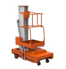 Подъемник мачтовый телескопический 125 кг 8 м TOR GTWY8-100 AC 220V 1-мачтовый (от сети) (G)