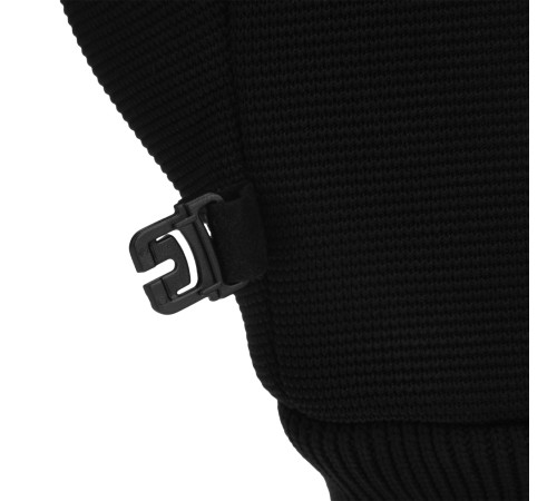 Перчатки универсальные, двойные, работа с сенсорным экраном, вязаная манжета, размер 10 Denzel