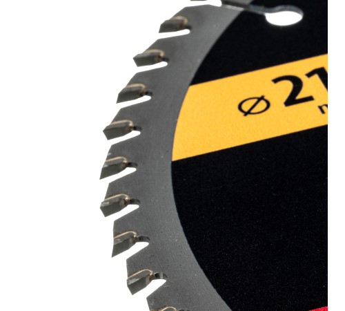 Пильный диск по дереву ф216 х 20 мм, 60 зубьев Denzel