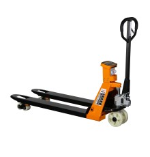 Тележка гидравлическая с весами 2000 кг 1150 мм полиуретановые колеса TOR AC-CW2 (серия G)