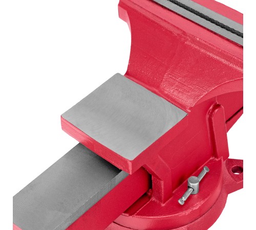 Тиски слесарные, 200 мм, поворотные, с наковальней// Matrix