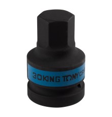 Насадка (бита) ударная торцевая 1", HEX, 30 мм, L = 80 мм KING TONY 801530M Насадка (бита) ударная торцевая 1", HEX, 30 мм, L = 80 мм KING TONY 801530M