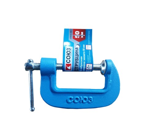 Струбцина G-образная, 50 мм / 2&apos&apos, чугун, СОЮЗ