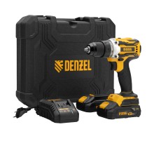 Дрель-шуруповерт аккумуляторная, бесщет. BLDL-18-02 Li-Ion, 18 В Denzel