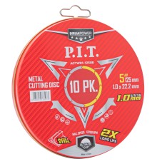 Диск отрезной по металлу и нерж. стали P.I.T. DRUA ACTW01-1250B