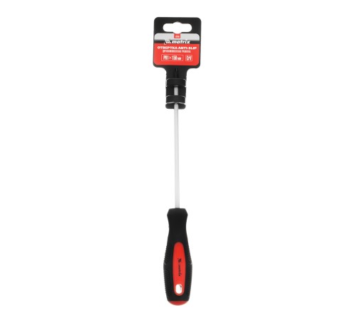 Отвертка Anti-Slip, PH1 х 150 мм, CrV, двухкомпонентная рукоятка Matrix Отвертка Anti-Slip, PH1 х 150 мм, CrV, двухкомпонентная рукоятка Matrix