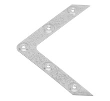 Уголок оконный, 1.2 мм, 100 х 100 мм, цинк Сибртех