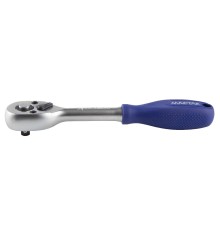 Трещотка 1/4", 72 зубца, флажковая с кнопкой МАСТАК 010-21626H