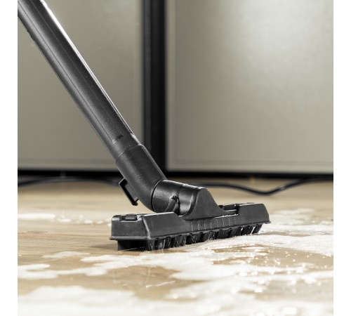 Пылесос строительный RVC30, 1400 Вт, бак 30 л, шланг 3 м, розетка с автосинхр. Denzel