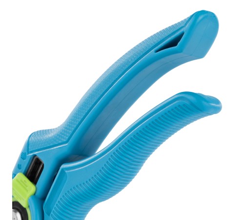 Секатор цветочный, 215 мм, регулировка захвата, пластиковые рукоятки, LUXE Palisad