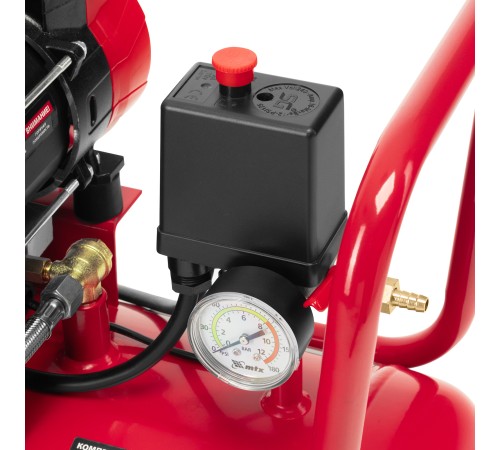 Компрессор безмасляный малошумный SPC 3000/50, 3000 Вт, ресивер 50 л, 520 л/мин// MTX