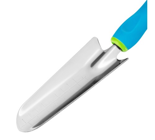 Совок посадочный узкий, 60 х 315 мм, нержавеющая сталь, двухкомпонентная рукоятка, Premium Plus, Palisad Совок посадочный узкий, 60 х 315 мм, нержавеющая сталь, двухкомпонентная рукоятка, Premium Plus, Palisad