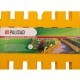 Забор декоративный "Романтика", 28 х 300 см, желтый, Palisad