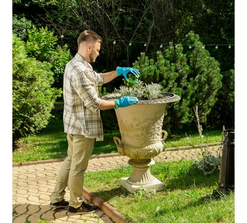 Секатор цветочный, 220 мм, двухкомпонентные рукоятки, Palisad