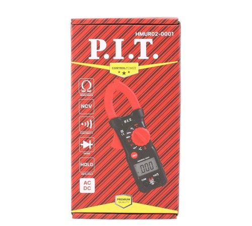 Клещи токовые цифровые P.I.T. CONTROL HMUR02-0001