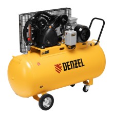 Компрессор воздушный рем. привод BCV 5500-T/270, 5,5 кВт, 270 литров, 850 л/мин Denzel