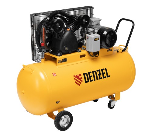 Компрессор воздушный рем. привод BCV 5500-T/270, 5,5 кВт, 270 литров, 850 л/мин Denzel Компрессор воздушный рем. привод BCV 5500-T/270, 5,5 кВт, 270 литров, 850 л/мин Denzel