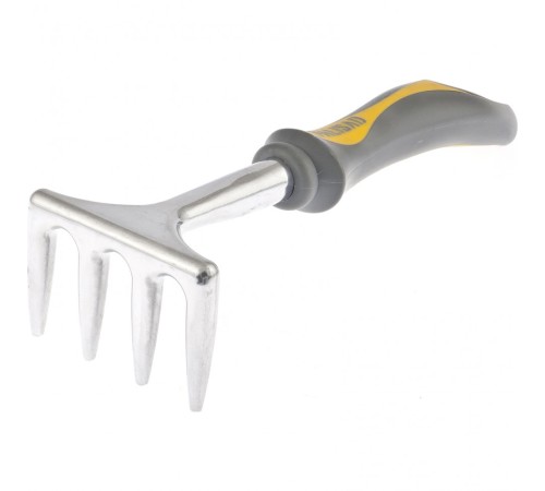 Грабли 4 - зубые, двухкомпонентная рукоятка, Luxe, Palisad